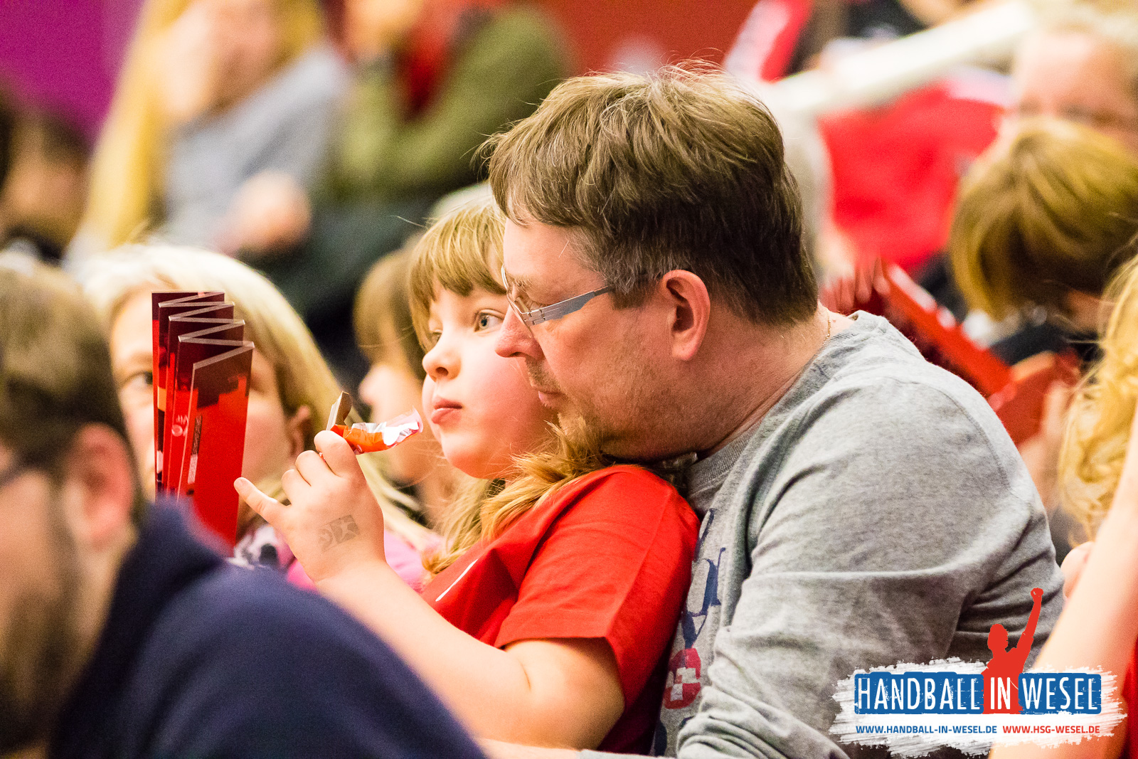 HSG Wesel E-Jugend / Einlaufkids TUSEM Essen 2017